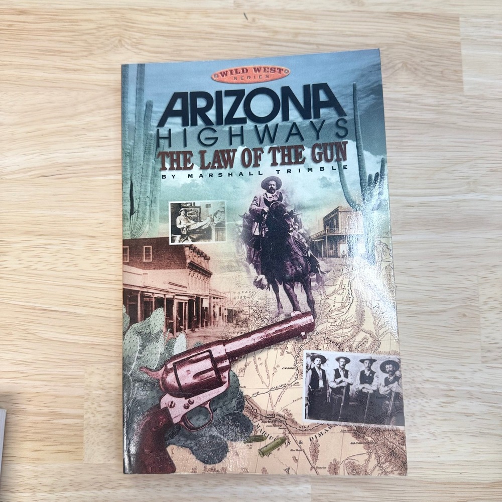 Arizona Highways Wild West Series 4 Book Set Marshall Trimble Signed Law of Gun - Picture 2 of 13